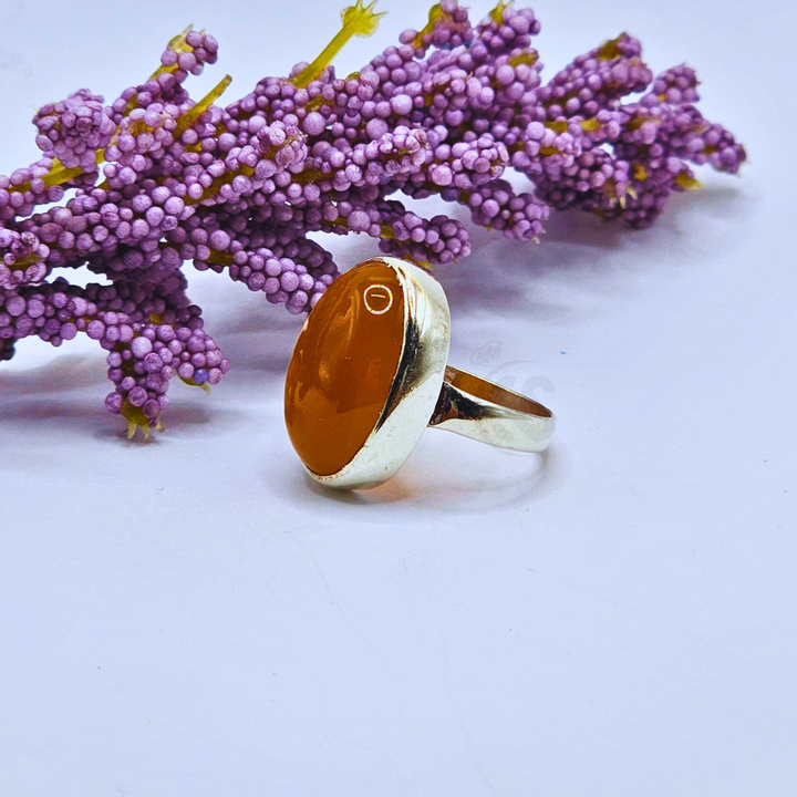 Male Silver(Chandi) Ring 925 with stone